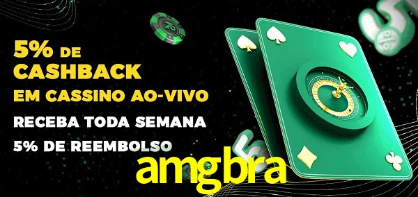 Promoções do cassino ao Vivo amgbra